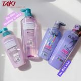  Dầu Gội và Dầu Xả LOréal Elseve Full Resist / Extraordinary Oil Smooth 400ml x 2 