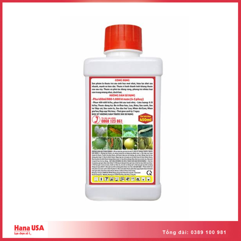 Thuốc trừ sâu Aba My 450ml