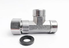 Tê cầu - Inox 304