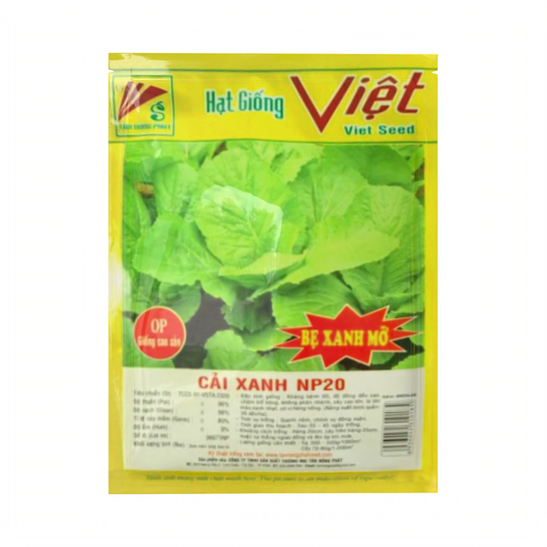 Hạt giống Cải Xanh NP20 (Bẹ Xanh Mỡ) (V)