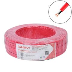 Dây điện đôi - 2 lớp vỏ - VCmo 2x1.5 - Cadivi
