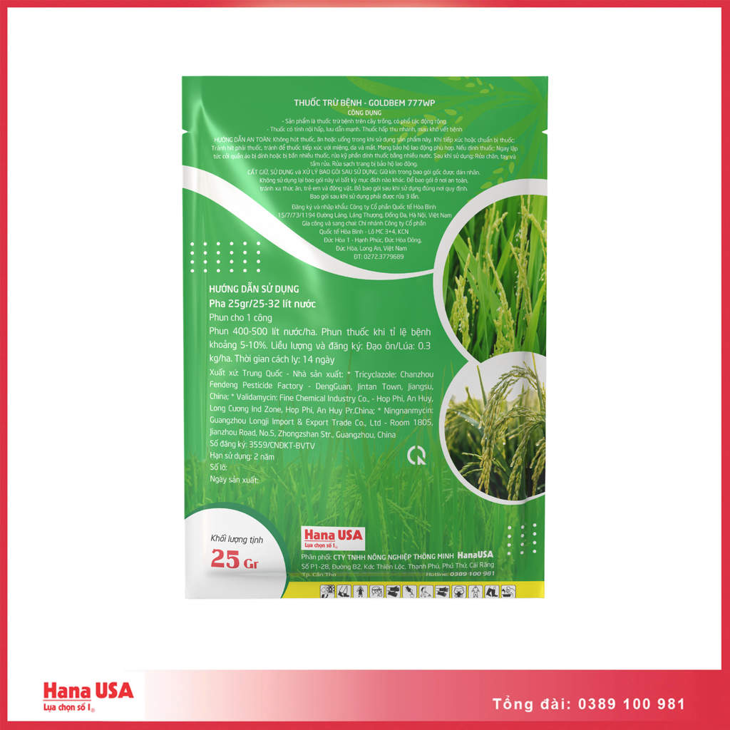 ĐẠO ÔN VI KHUẨN 25gr