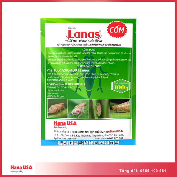 Lanas 100gr (dạng Cốm)