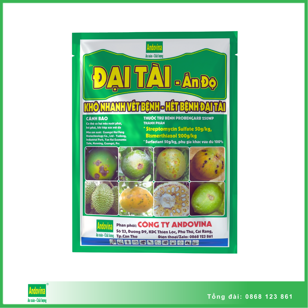 Thuốc trừ bệnh ĐẠI TÀI - Ấn Độ 180gr