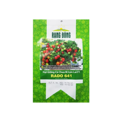 Hạt giống Cà Chua Bi Lùn Lai F1 Rado 641 0,1gr Rạng Đông