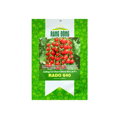 Hạt giống Cà chua Cherry đỏ Lai F1 Rado 640 0,1gr Rạng Đông