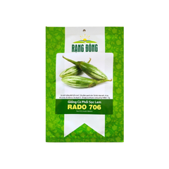 Hạt giống Cà Phổi Sọc Lem Rado 706 0,5gr Rạng Đông