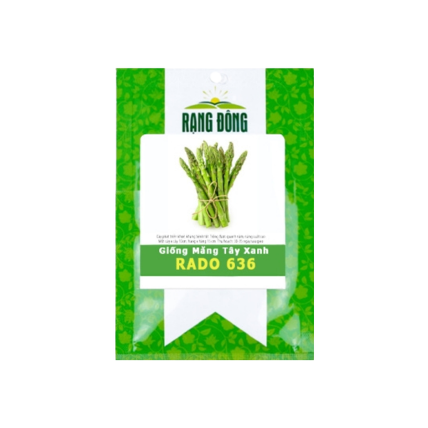 Hạt giống Măng Tây Xanh Rado 636 0,5gr Rạng Đông