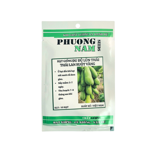 Hạt giống Đu Đủ lùn Thái Lan ruột Vàng - Phương Nam
