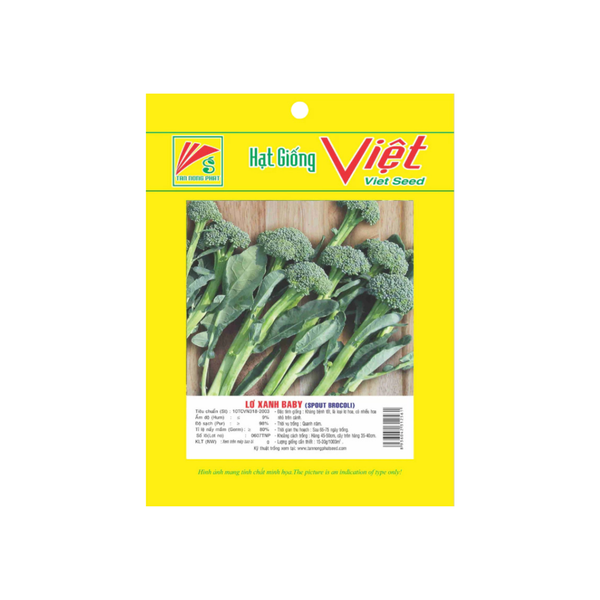 Hạt giống Lơ Xanh Baby 0.2gr — Hạt giống Andovina