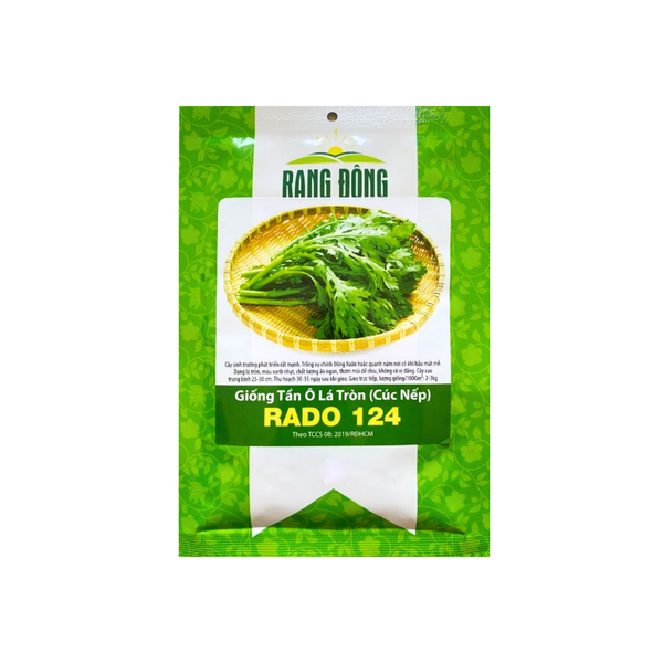 Hạt giống Tần Ô Lá Tròn Rado 124 20gr Rạng Đông