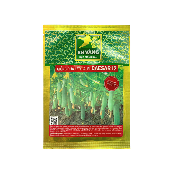 Hạt giống Dưa leo Caesar 17 10gr - Én vàng