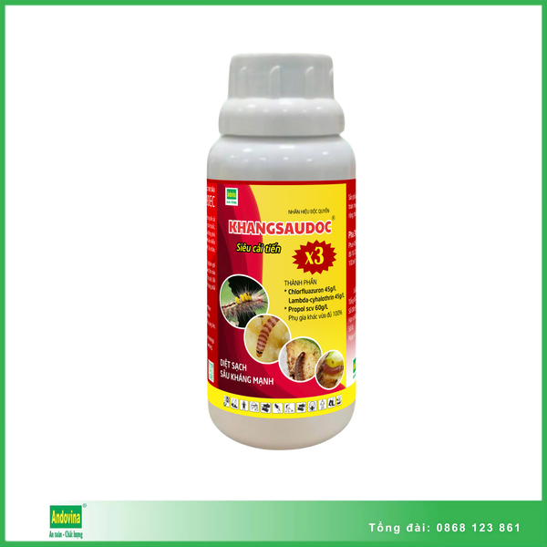 KHANGSAUDOC X3 240ml - Kháng Sâu Độc