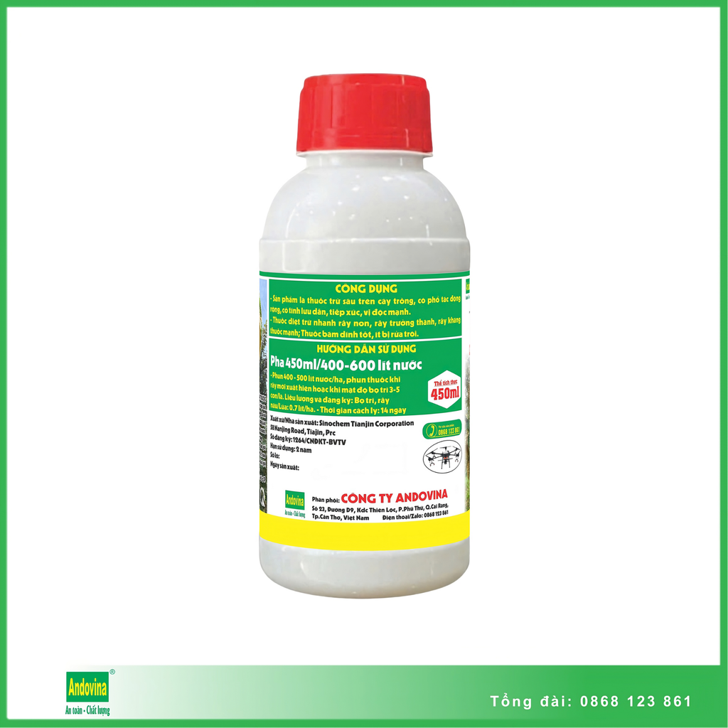 Siêu Rầy Xanh Gold 450ml