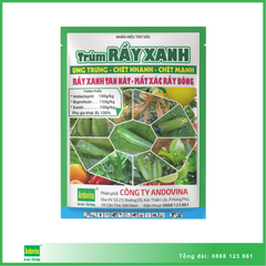 Nhãn hiệu Trùm rầy xanh 80gr