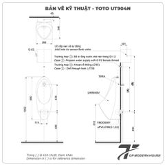 Bồn tiểu nam TOTO UT904N