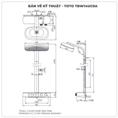 Sen cây nhiệt độ TOTO TBW14UC0A