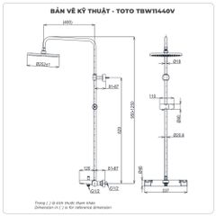 Sen cây nhiệt độ TOTO TBW11440V