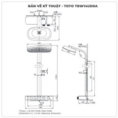 Sen cây nhiệt độ TOTO TBW14UD0A