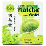  [BÌNH TÂN] Bột Trà Xanh Matcha Gold Maya 10gx 5 Stick 