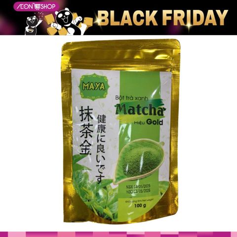 [HÀ ĐÔNG] Bột Trà Xanh Matcha Gold Maya 100g