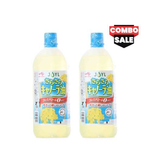 [HÀ ĐÔNG] Combo 2 Dầu Ăn Hoa Cải Ajinomoto JP 1000g
