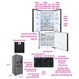  [BÌNH TÂN] Tủ Lạnh Panasonic Inverter 495L NR-CW530XMMV 