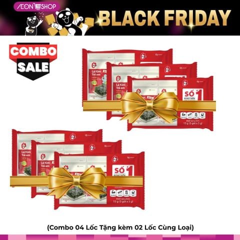 [HÀ ĐÔNG] Combo 4 Lốc Lá Kim Trẻ Em Miwon 5g Tặng 2 Lốc Cùng Loại