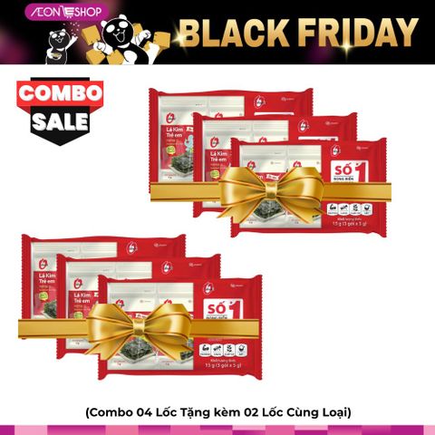 [BÌNH TÂN] Combo 4 Lốc Lá Kim Trẻ Em Miwon 5g Tặng 2 Lốc Cùng Loại