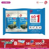  [HÀ ĐÔNG] Combo 4 Lốc Lá Kim Tảo Biển Cao Cấp Miwon 5g Tặng 2 Lốc Cùng Loại 