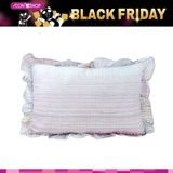  [BÌNH TÂN] Gối Microfiber Phối Bèo Mym 40x60cm (Mẫu Ngẫu Nhiên) 