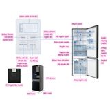  [BÌNH TÂN] Tủ Lạnh Panasonic NR-BV361WGKV 325L 