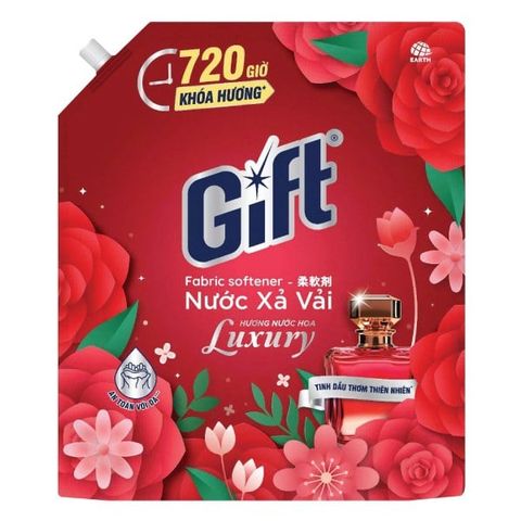 [BÌNH TÂN] Combo 2 Túi Nước Xả Vải Gift Hương Nước Hoa 3.2kg - Hương Luxury/Hương Dreamy