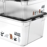  [HÀ ĐÔNG] Combo Thùng Đa Năng Matsu Lock Duy Tân 1 Thùng 45L Và 2 Thùng 15L 