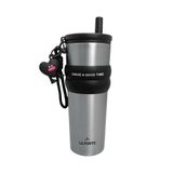  [BÌNH TÂN] Ly Giữ Nhiệt 2 Lớp Inox Kèm Charm Trái Tim La Fonte 710ml 