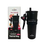  [BÌNH TÂN] Ly Giữ Nhiệt 2 Lớp Inox Kèm Charm Trái Tim La Fonte 710ml 