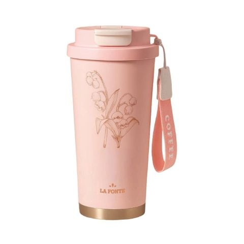 [HÀ ĐÔNG] Ly Giữ Nhiệt Inox Nắp Bật La Fonte 500ml