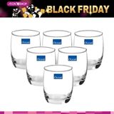  [BÌNH TÂN] Bộ 6 Ly Thủy Tinh Ocean Ivory Rock 265ml 