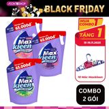  [HÀ ĐÔNG] Combo 2 Túi Nước Giặt Xả MaxKleen 3.8kg 