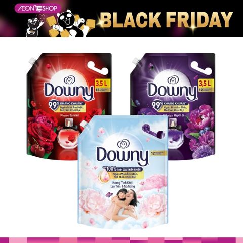 [BÌNH TÂN] Nước Xả Vải Downy Túi 3.5L - Hương Đam Mê/Huyền Bí/Lan Tiên&Trà Trắng