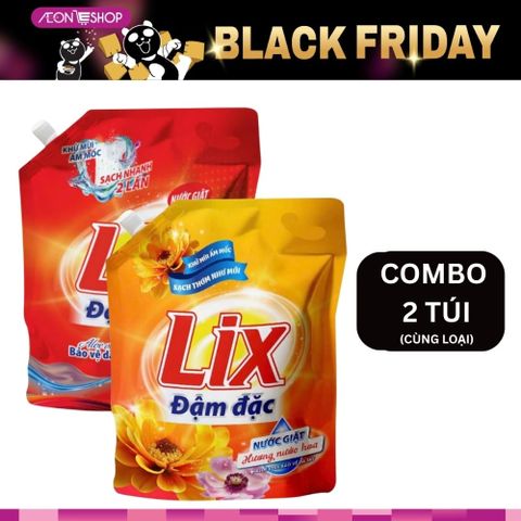 [BÌNH TÂN] Conbo 2 Túi Nước Giặt Lix 3.2kg