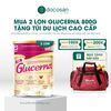  [Tặng túi du lịch] Combo 2 lon Glucerna dạng bột hương vani 800g 