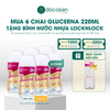  [Tặng bình nước] Lốc 6 chai Glucerna dạng pha sẵn hương vani 220ml 
