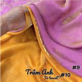  [Vải MM] (320) (Giá 0.55m) Vải Lụa Tơ Trâm Anh Đa Sắc Cao Cấp Lên Áo Dài, Bà Ba, Váy, Đầm, Bộ Thiết Kế 