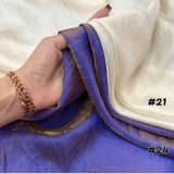  [Vải MM] (319) (Giá 0.55m) Vải Lụa Tơ Tencel Đa Sắc Cao Cấp Lên Áo Dài, Bà Ba, Váy, Đầm, Bộ Thiết Kế 