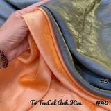  [Vải MM] (319) (Giá 0.55m) Vải Lụa Tơ Tencel Đa Sắc Cao Cấp Lên Áo Dài, Bà Ba, Váy, Đầm, Bộ Thiết Kế 