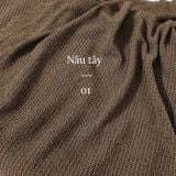  [Vải MM] (720) Vải Len Đan Thời Trang Lên Áo, Váy, Đầm, Set Đồ Thiết Kế, Đồ Đi Biển (Giá Bán 0.5m) 