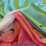  [Vải MM] (319) (Giá 0.55m) Vải Lụa Tơ Tencel Đa Sắc Cao Cấp Lên Áo Dài, Bà Ba, Váy, Đầm, Bộ Thiết Kế 