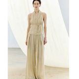  [Vải MM] [119](Giá 0.55m) Vải Linen Xô Gân May Áo, Váy, Đầm Thời Trang 