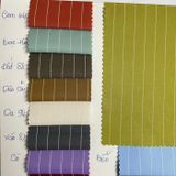  [Vải MM] (Giá 0.6m) (502) Vải Quần Tây Sọc Đứng 12 li Hack Dáng Lên Quần Tây, Vest, Ghi lê, Set Bộ Sang Trọng 